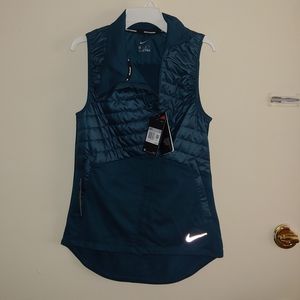 Nike Aerolayer Thermore Running Vest Top Size XS